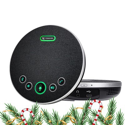 Tragbares drahtloses USB-Bluetooth-Konferenzmikrofon und BT-Lautsprecher